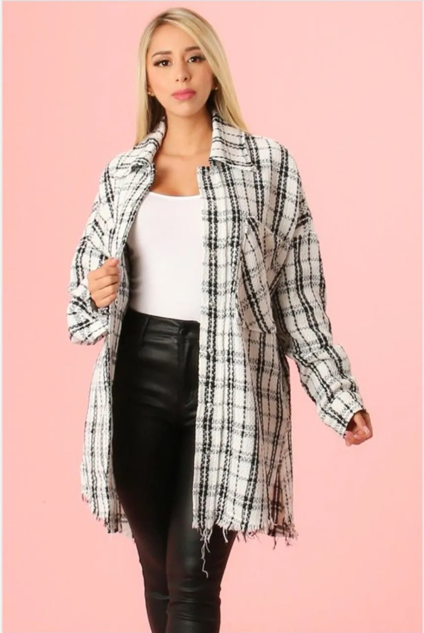 Miranda oversized button shirt