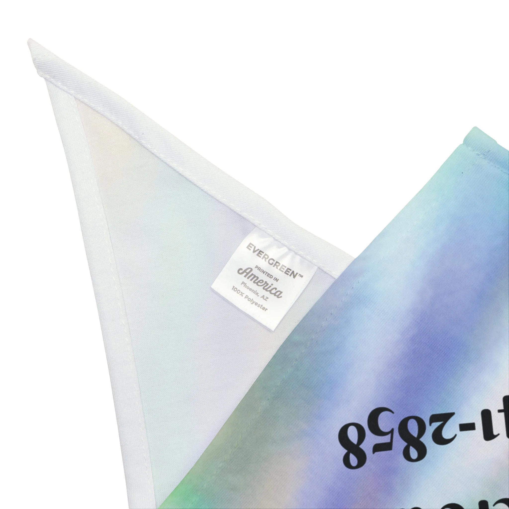 Multi-colored Customizable Keep-Your-Dog-Safe Pet Bandana with "Help Where Am I?" Slogan, Personalize with Dog Name and Phone Number for a Personal Safety Net, Unique Pet Lover Dog Mom Gift