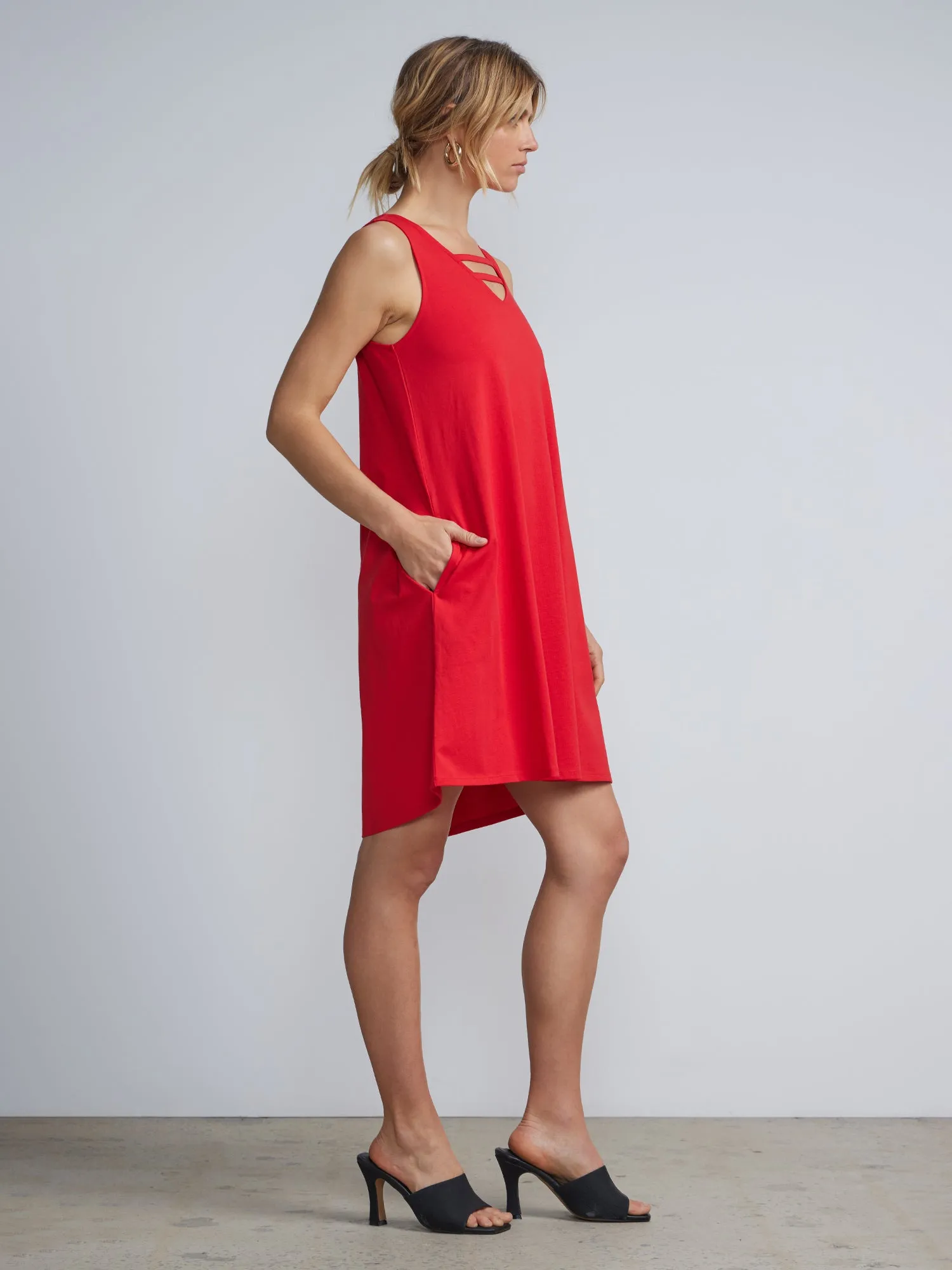 Perfect Latice T-shirt Dress