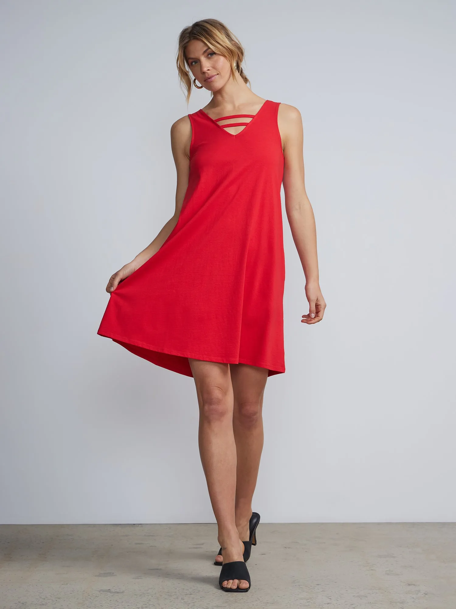 Perfect Latice T-shirt Dress