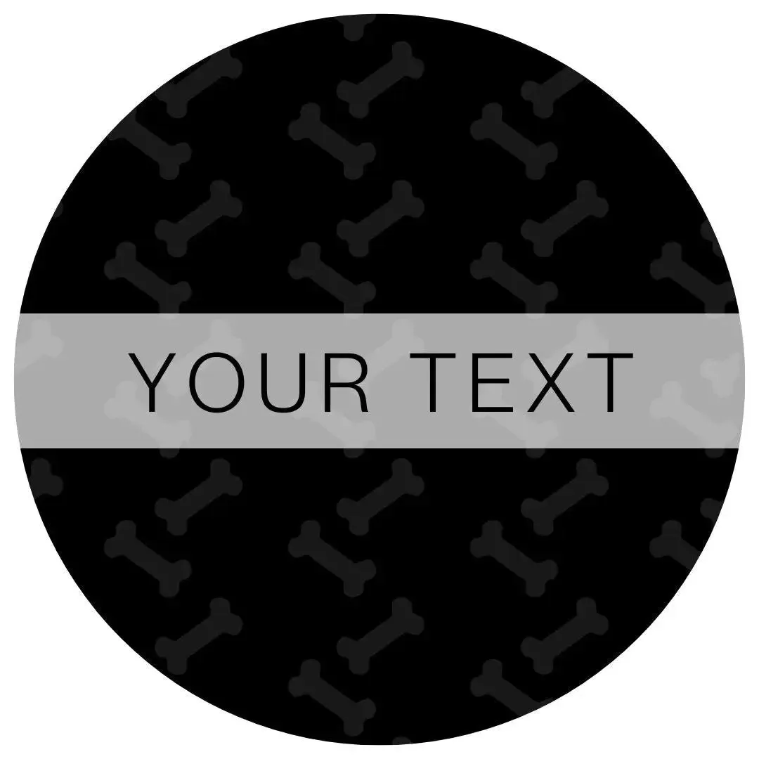 Premium Classic Colours ID Tag - Black