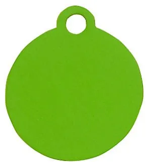 Small Circle Shaped Dog Tags