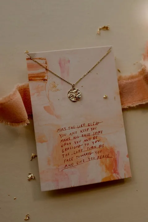 The Blessing | Christian Necklace | Gift | Numbers 6:24-26