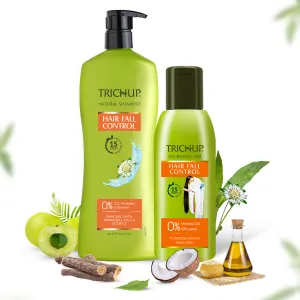 Trichup Hair Fall Control Oil(200ml) & Shampoo(640ml)
