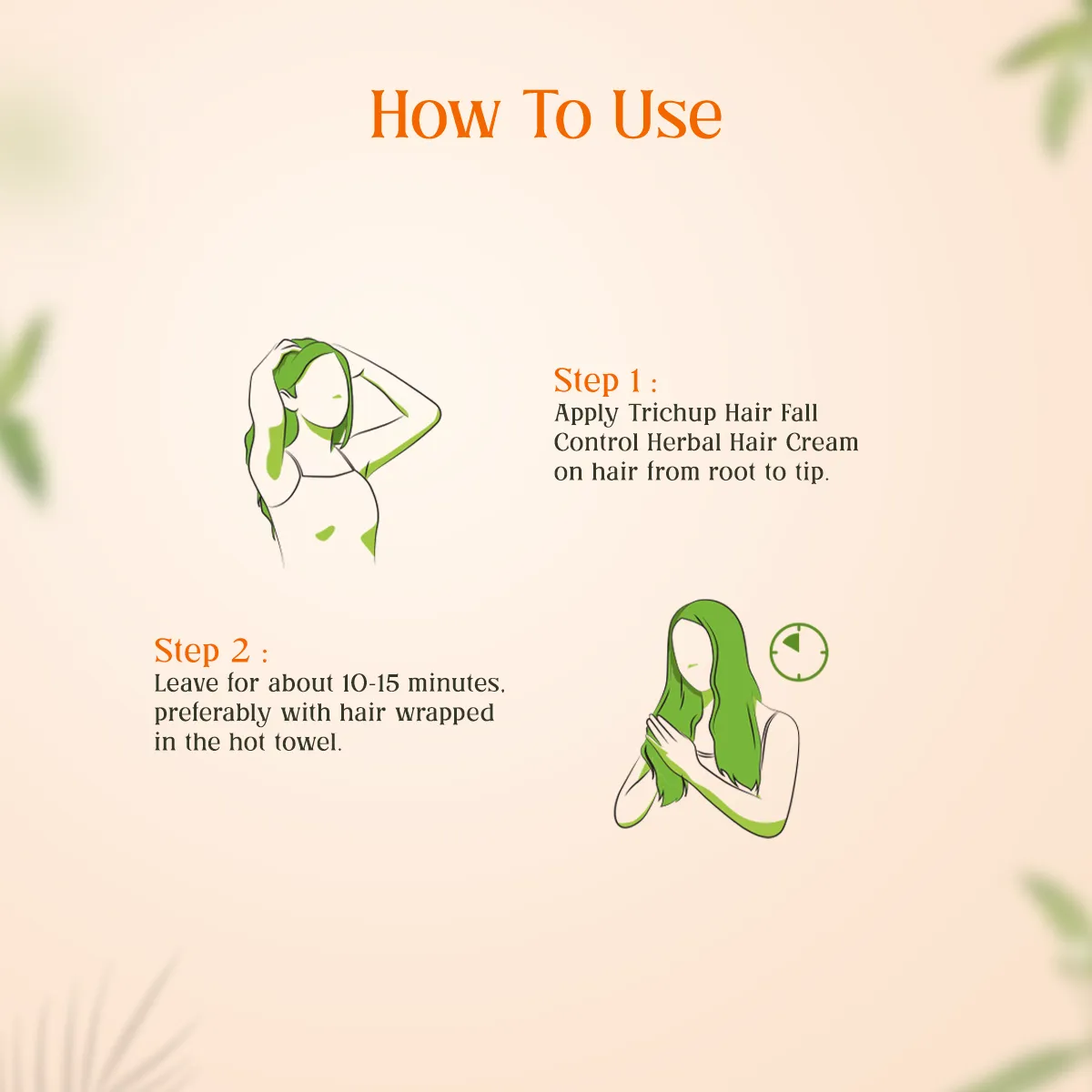 Trichup Hair Fall Control Shampoo 640ml & Cream 200ml - Enriched with Amla, Bhringraj & Licorice - Helps to Reduce Hair Fall & Strengthens Your Hair follicles