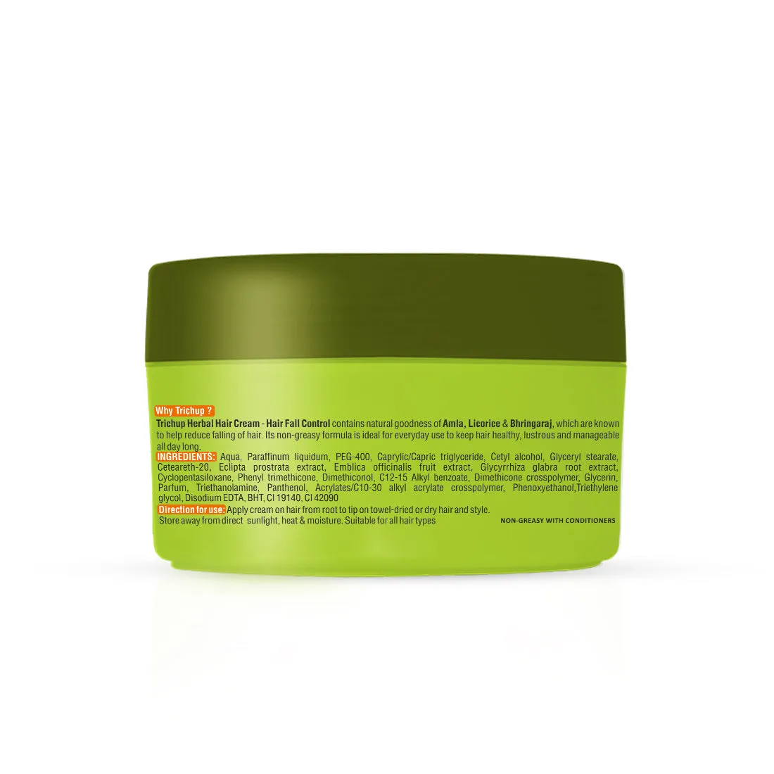 Trichup Hair Fall Control Shampoo 640ml & Cream 200ml - Enriched with Amla, Bhringraj & Licorice - Helps to Reduce Hair Fall & Strengthens Your Hair follicles