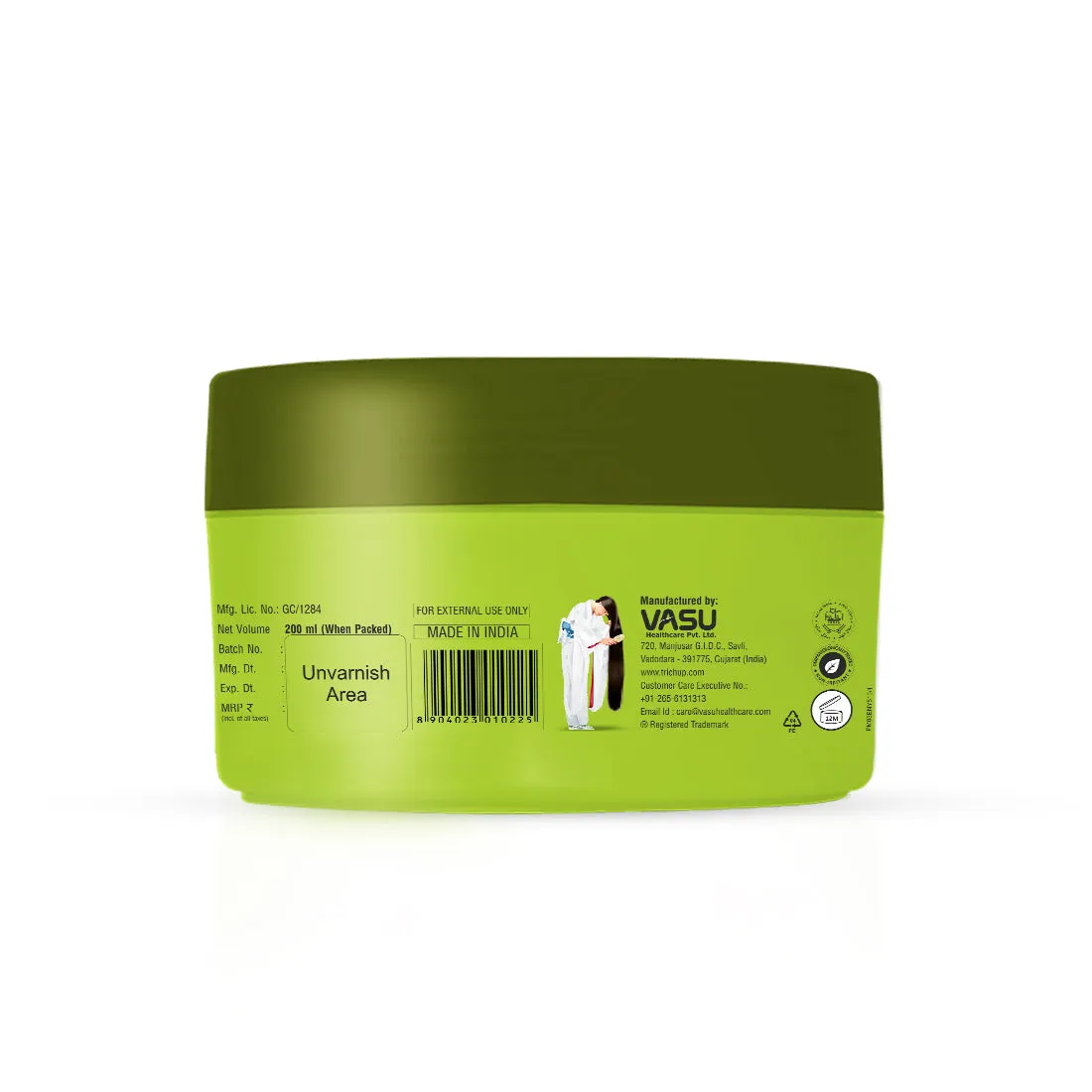Trichup Hair Fall Control Shampoo 640ml & Cream 200ml - Enriched with Amla, Bhringraj & Licorice - Helps to Reduce Hair Fall & Strengthens Your Hair follicles