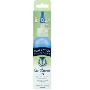Tropiclean Dual Action Ear Cleaner 118ml