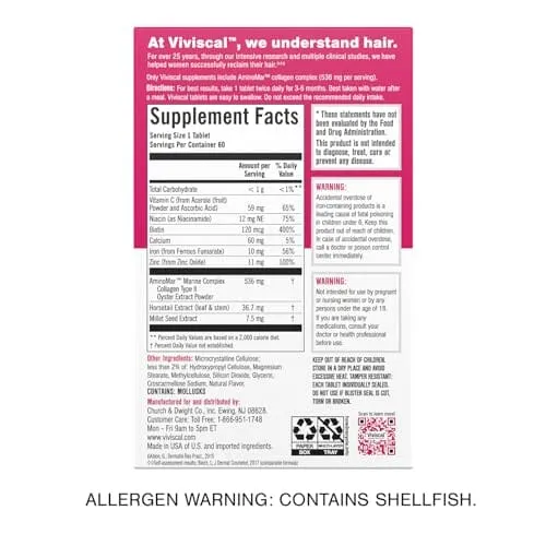 Viviscal Hair Growth Supplements