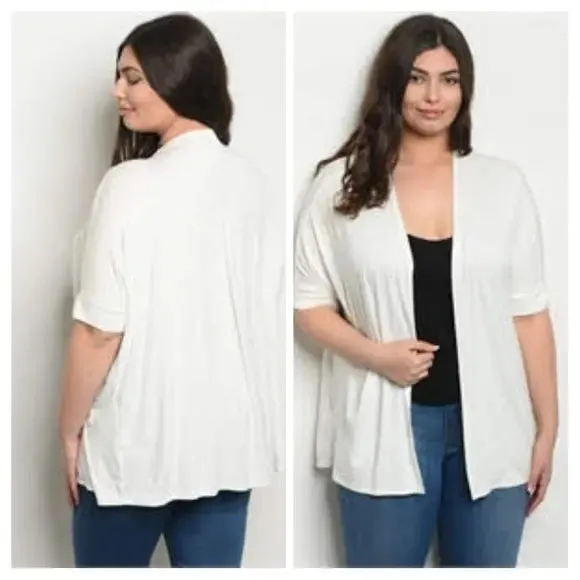 White Cardigan